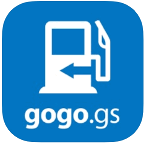 gogo.gsロゴアイコン（アプリでガソリンスタンド安さやサービスをすぐ比較）