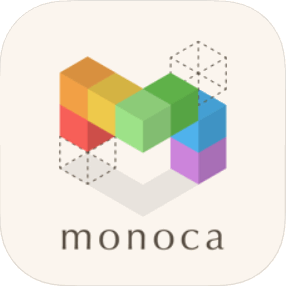 ロゴ「monoca」欲しいモノも持ってるモノも管理すれば、片付けできない人もスッキリ断捨離知らず！
